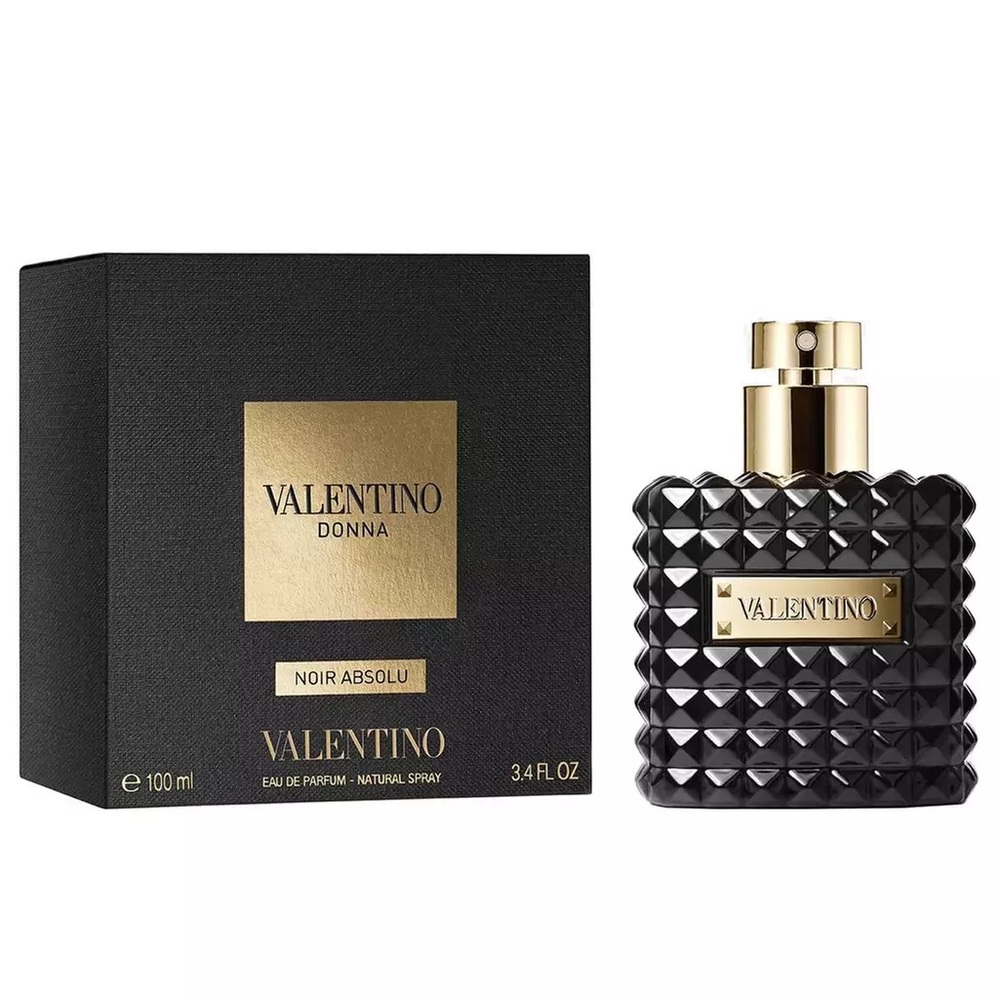 Valentino Donna Noir Absolu Perfume in Black and Gold